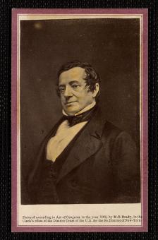 Historical portrait of Washington Irving
