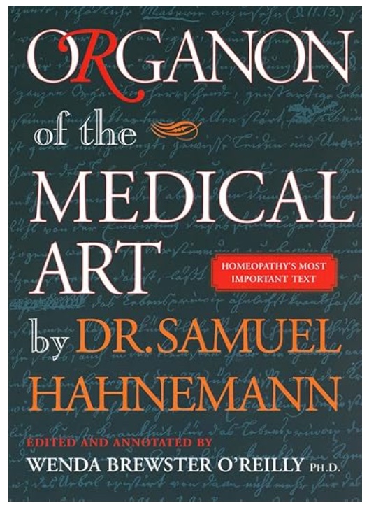 Cover of Organon of the Medical Art by Samuel Hahnemann